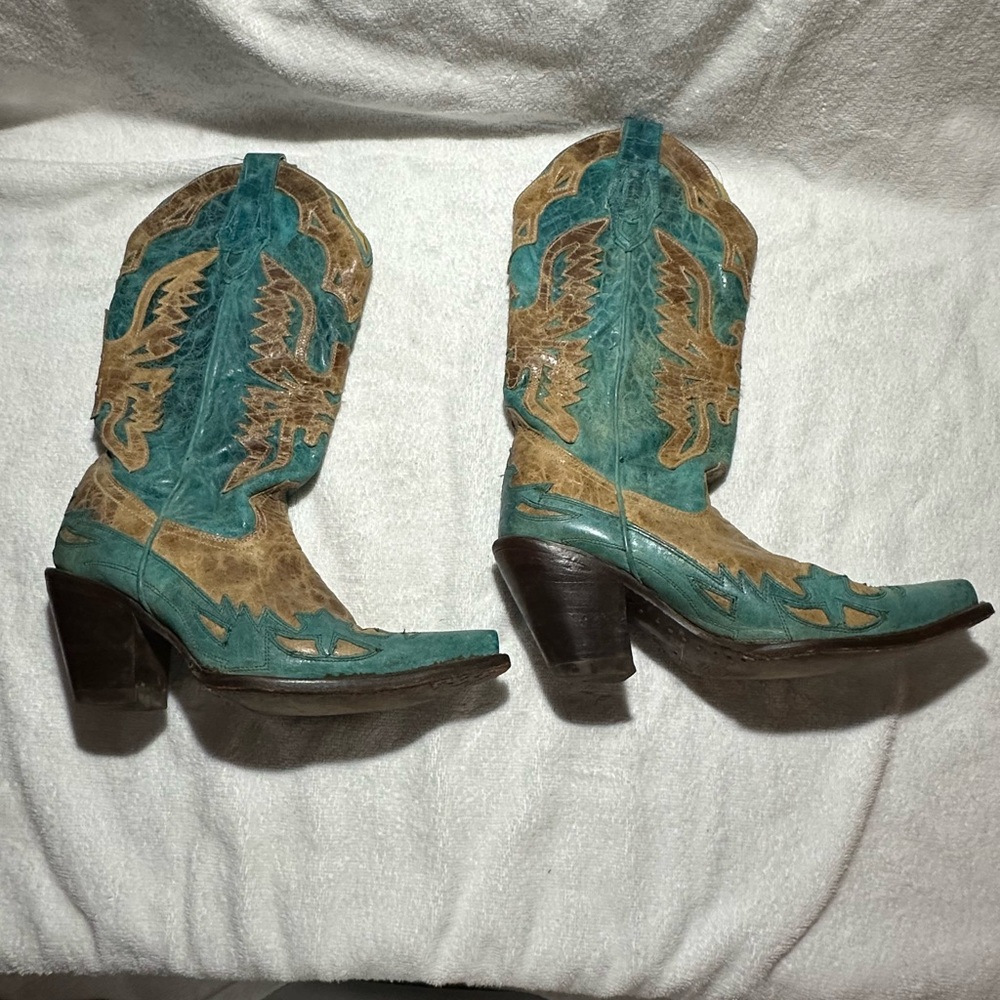Corral Thunderbird Distressed Boot - image 2